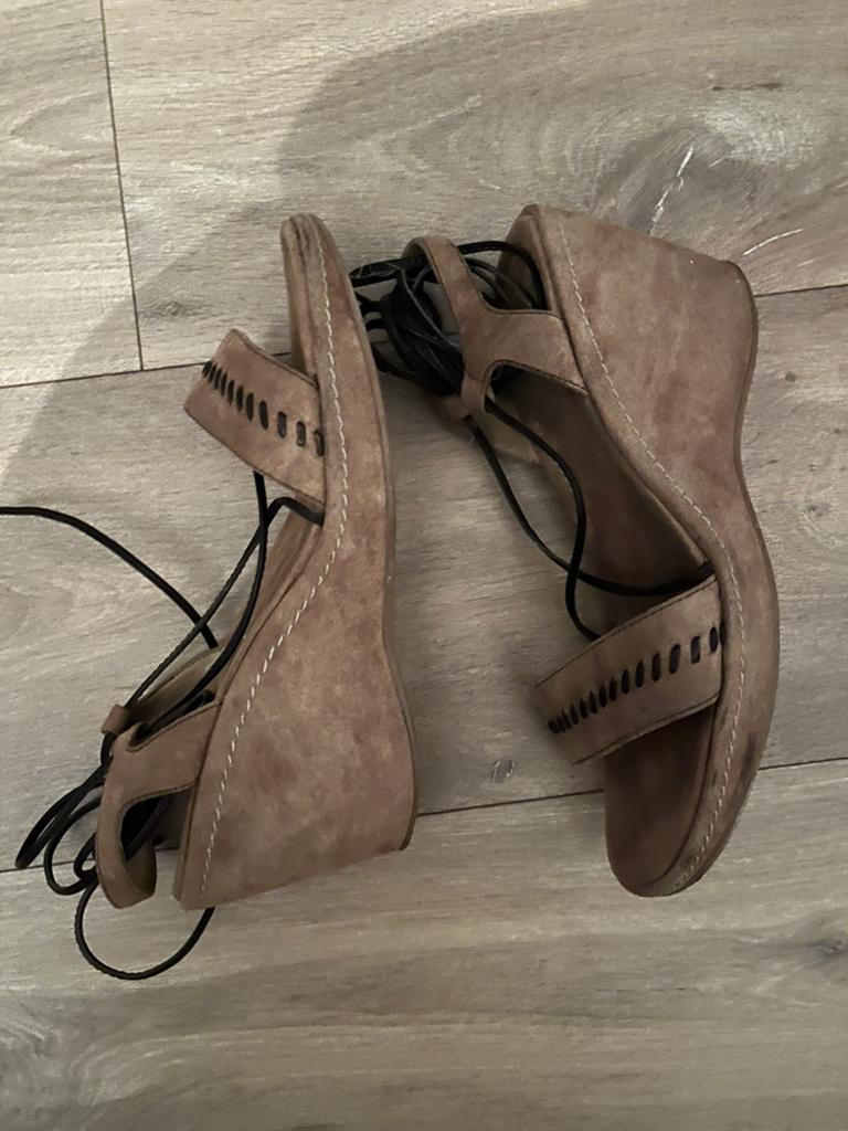 Schoenen 39, Ophalen of Verzenden, Gedragen, Bruin