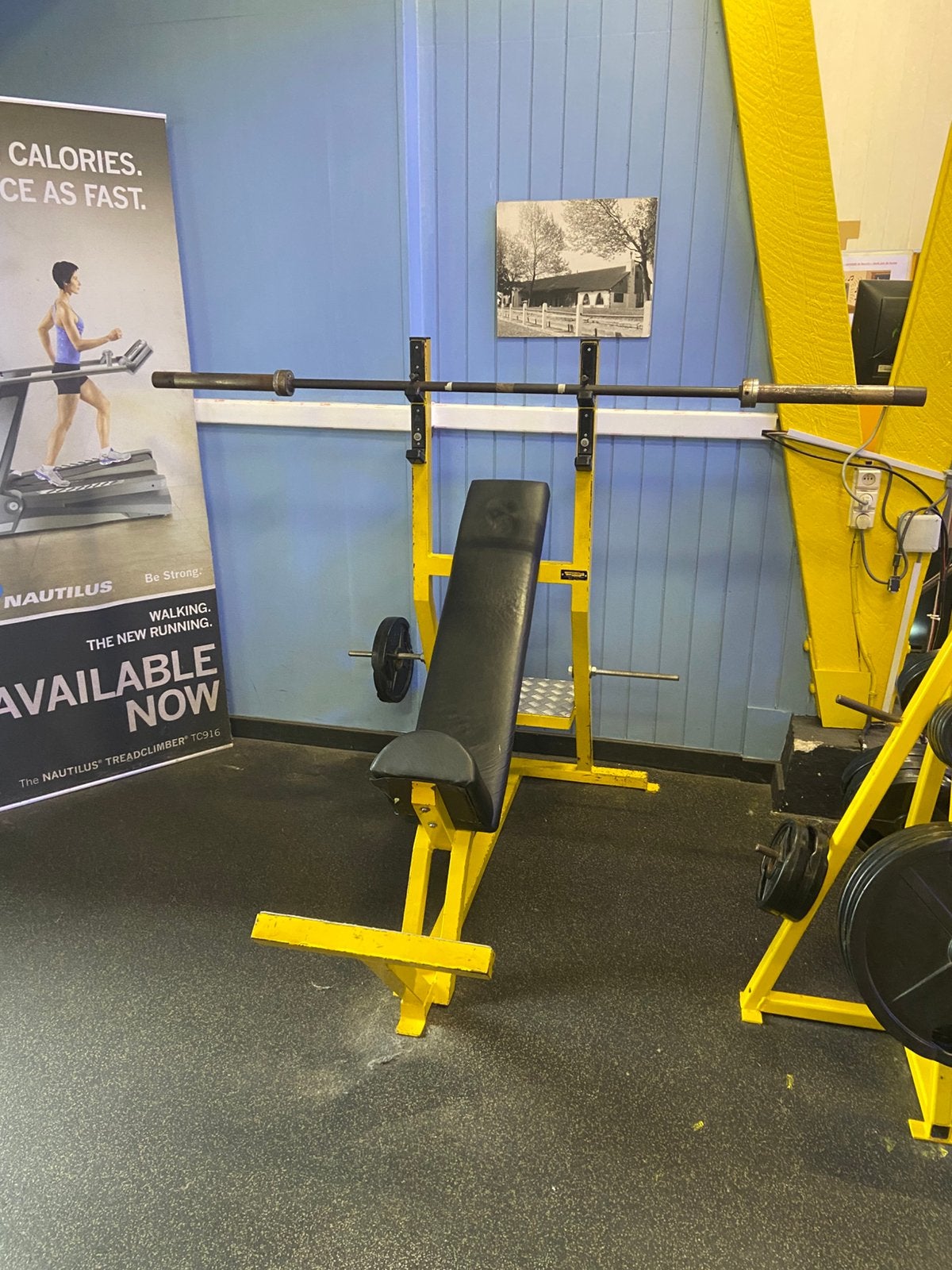Incline bench press, Ophalen, Gebruikt, Borst, Fitnessbank