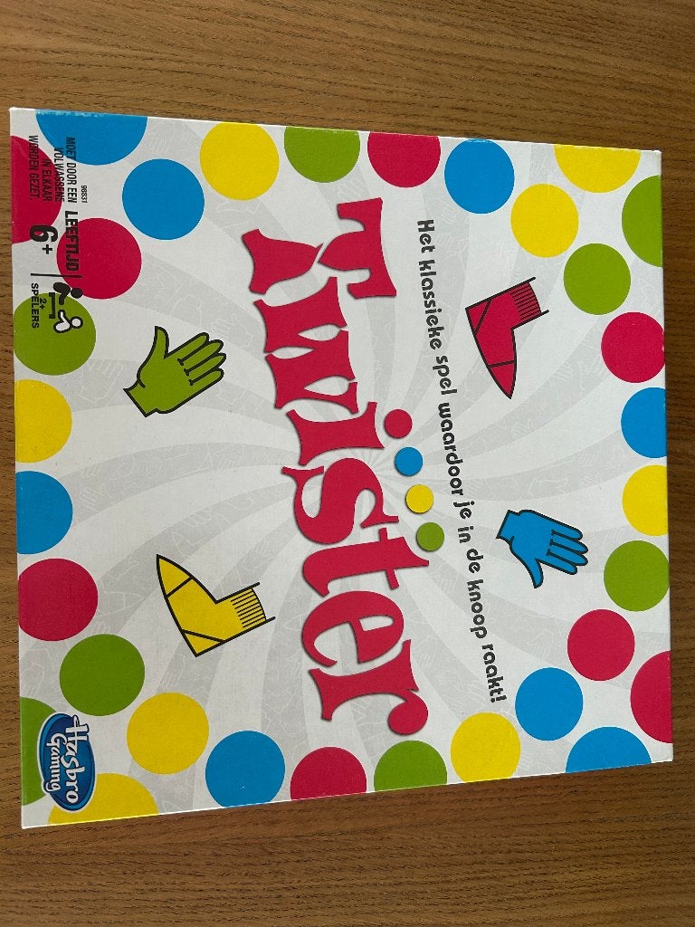 Twister, Een of twee spelers, Ophalen, Gebruikt, HASBRO