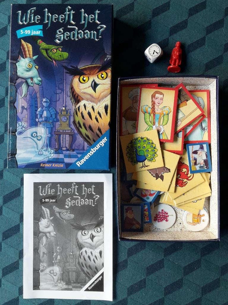 Nieuw spel Wie heeft het gedaan?, 2-5 sp., + 1 gratis promo, Hobby en Vrije tijd, Gezelschapsspellen | Bordspellen, Zo goed als nieuw