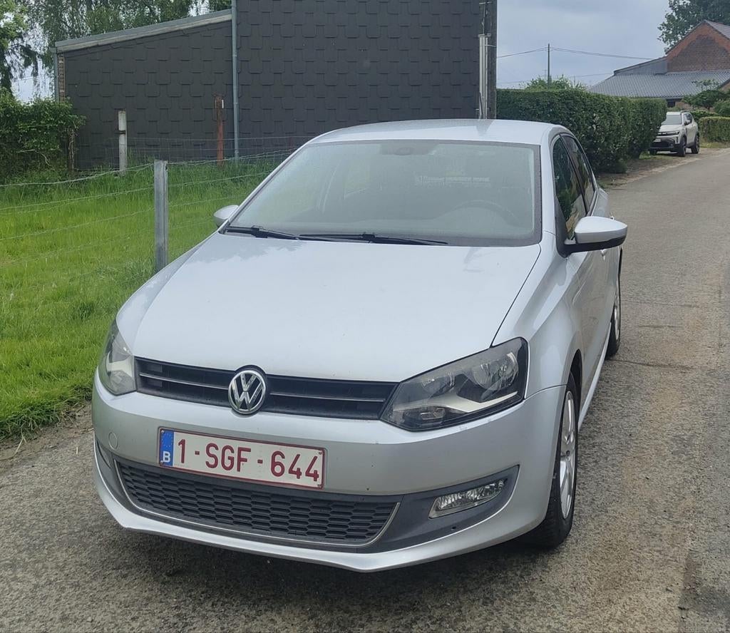 Polo 1600 TDI 77kw 2009, Auto's, Voorwielaandrijving, Euro 5, Zwart, 5 deurs