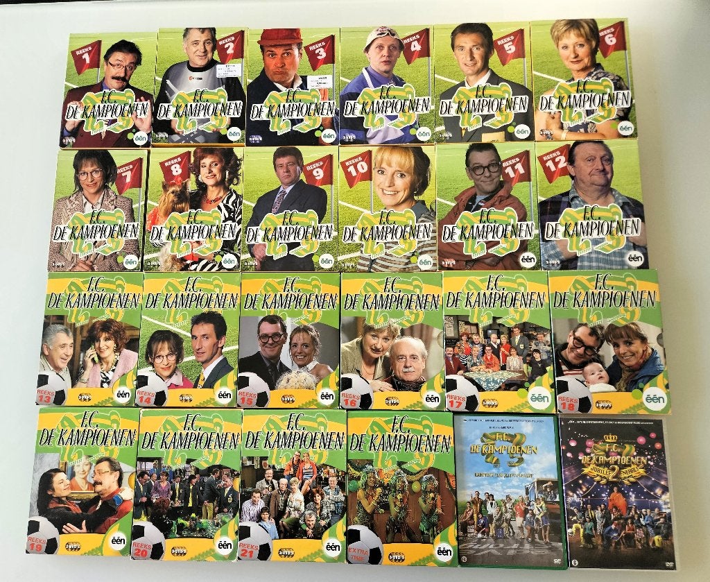 Complete TV serie FC de Kampioenen , bonus dvd en 2 films, Cd's en Dvd's, Ophalen of Verzenden