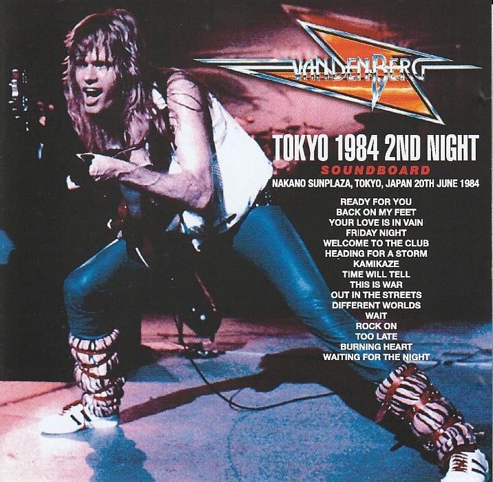 2 CD's - VANDENBERG - Live Tokyo 1984, Verzenden, Nieuw in verpakking