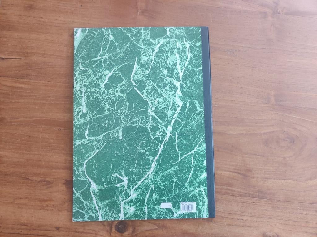 Stevige tekenmap A3 - vintage -  groen, Ophalen, Zo goed als nieuw