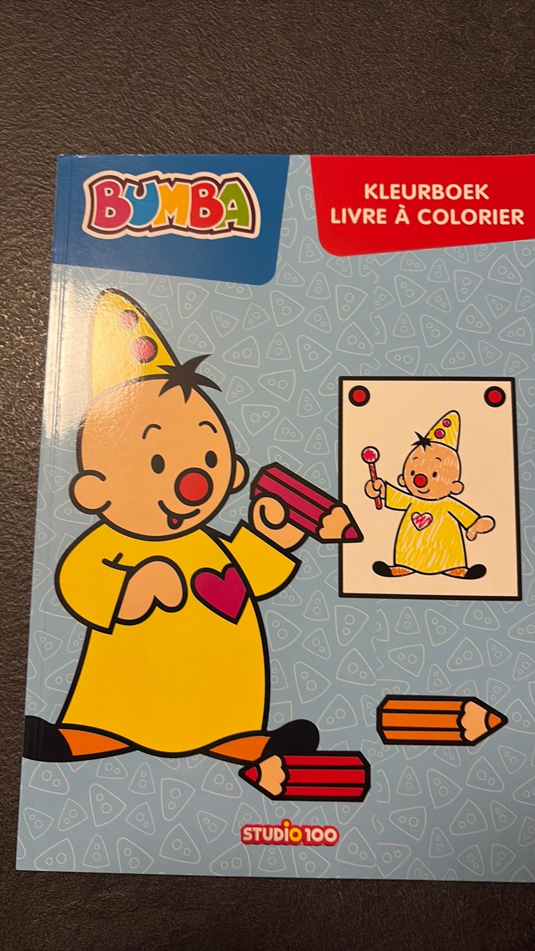 Kleurboek bumba, Ophalen, Zo goed als nieuw