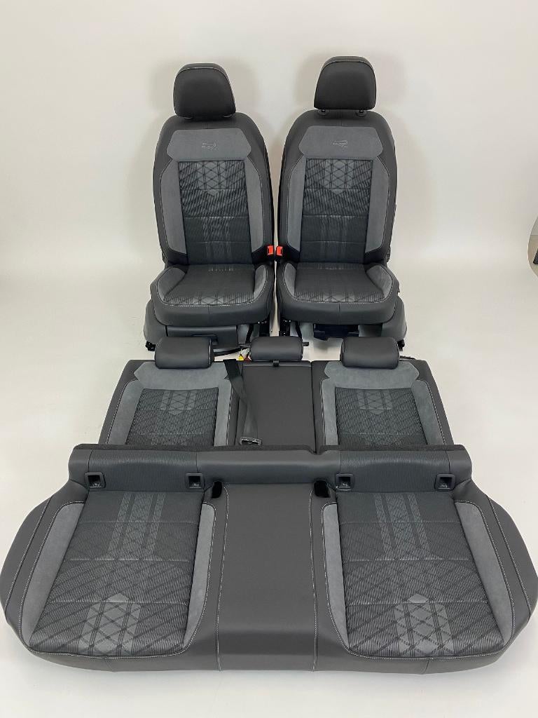 Interieur VW T-Roc R (A11) Alcantara/Stof Zwart/Grijs, Ophalen of Verzenden, Gebruikt, Volkswagen