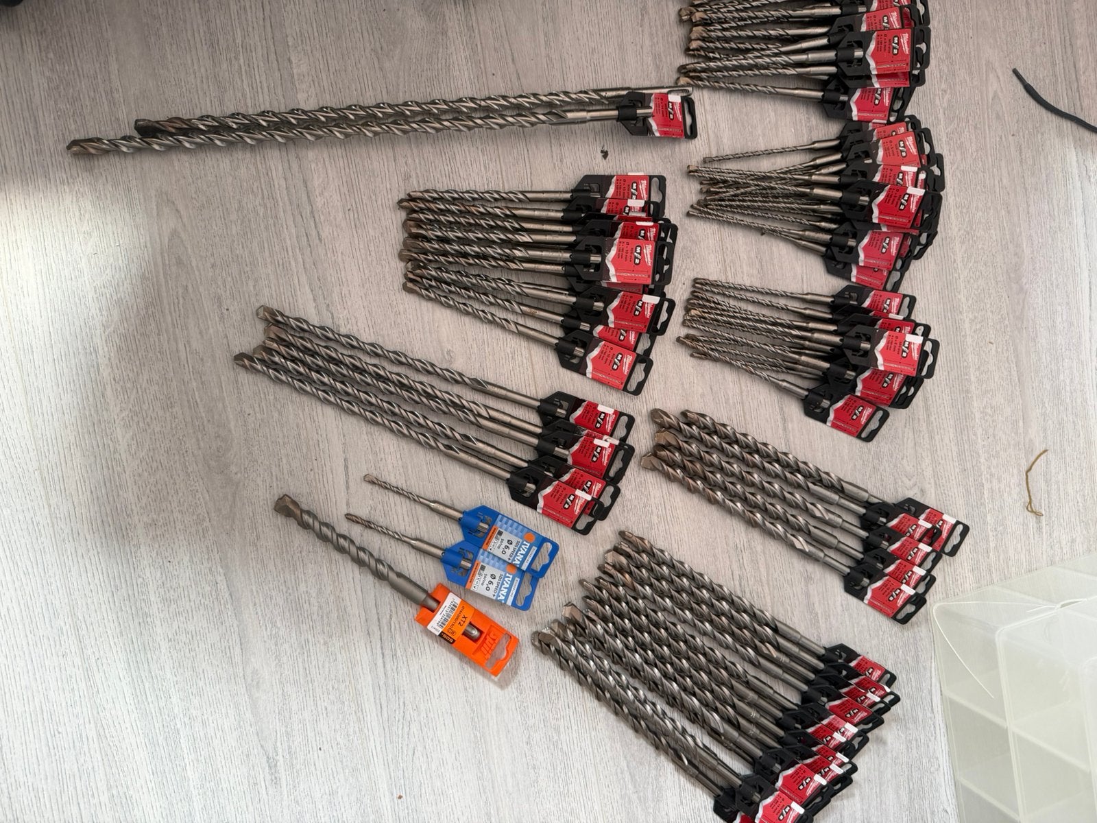 Un lot meches sds plus beton, Bricolage & Construction, Outillage | Foreuses, Enlèvement, Comme neuf