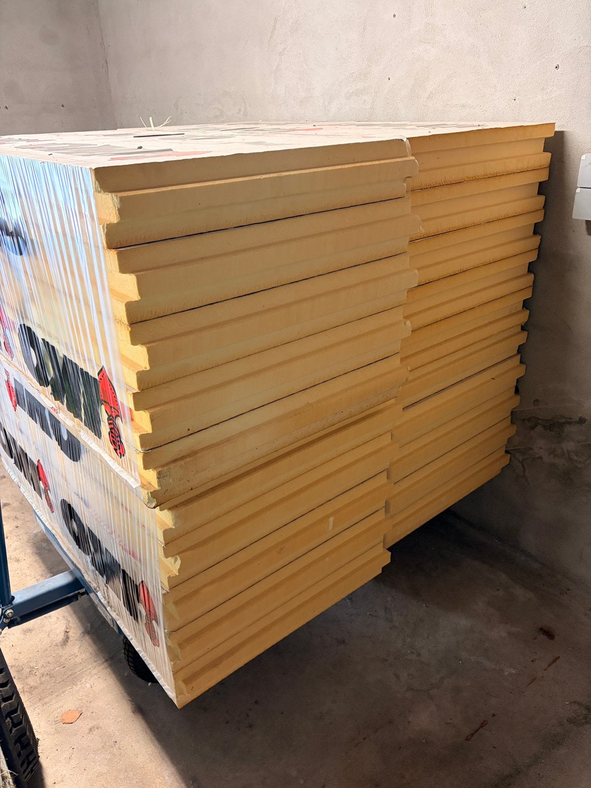 10cm dikke PIR platen 14,5m2, Doe-het-zelf en Bouw, Isolatie en Afdichting, Ophalen, Dakisolatie, 10 tot 15 m², Nieuw