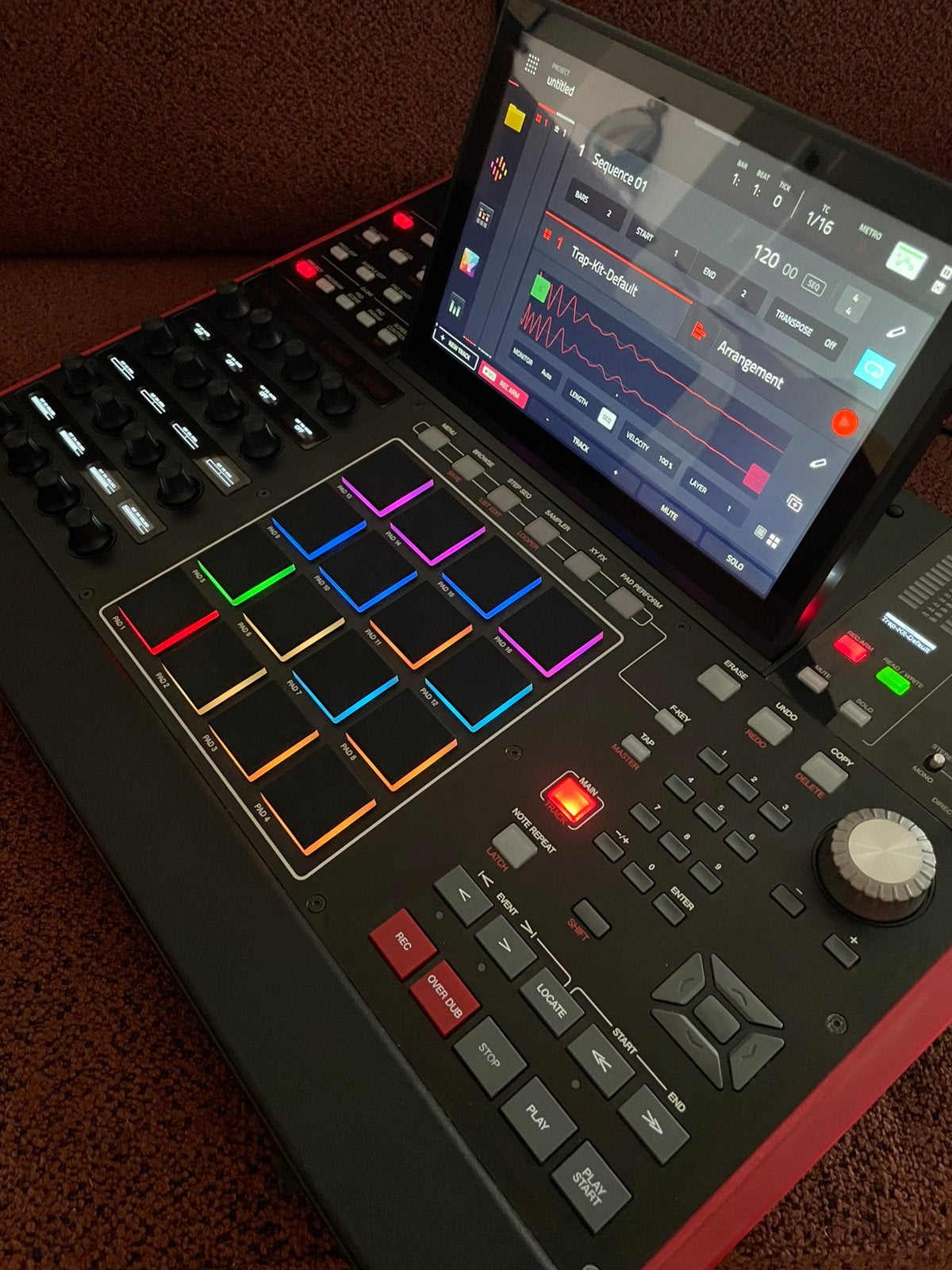 Akai MPC X, Audio, Tv en Foto, Ophalen of Verzenden, Zo goed als nieuw, Audio