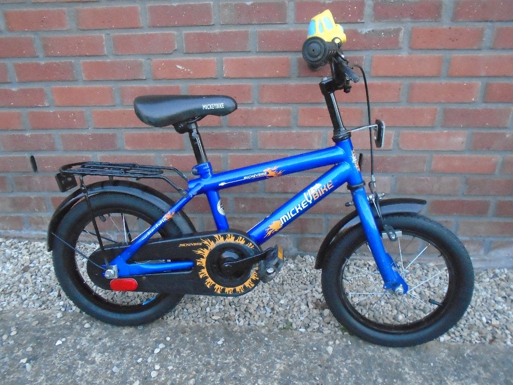 Kinderfiets MICKEY BIKE, Ophalen, Gebruikt, Terugtraprem, Handrem