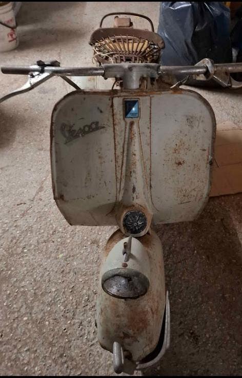 GEZOCHT! Oude Vespa jaren ‘50 á ‘60 project, Ophalen, Gebruikt
