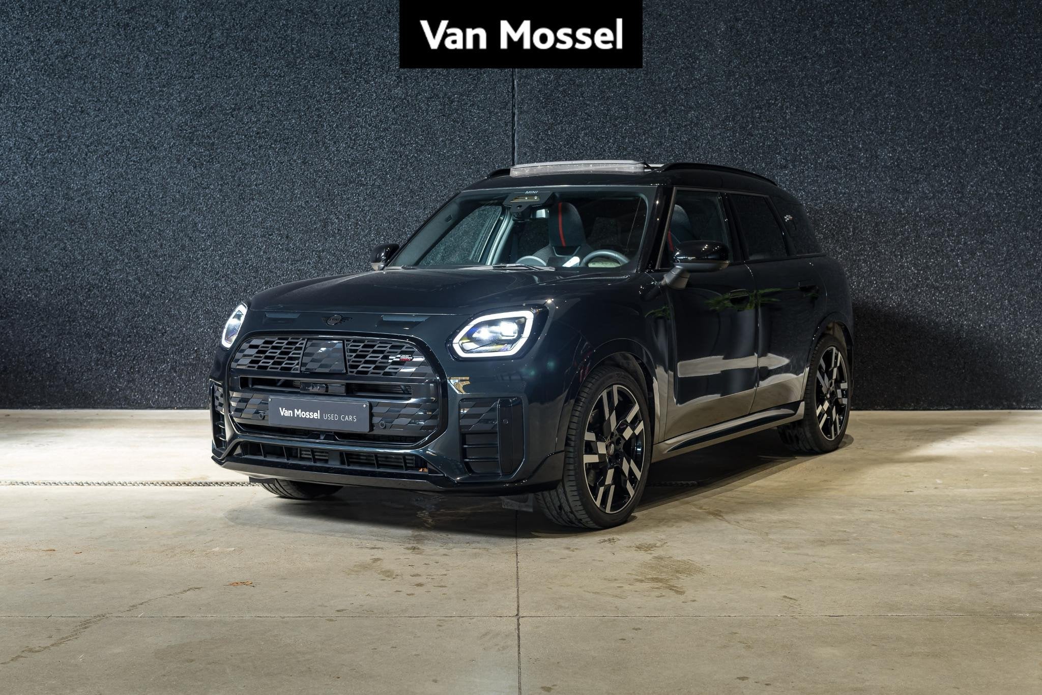 Mini Countryman C JCW PANO DAK | HUD | CAM | Adaptive CC | M, Auto's, Automaat, Stof, Gebruikt, Zwart