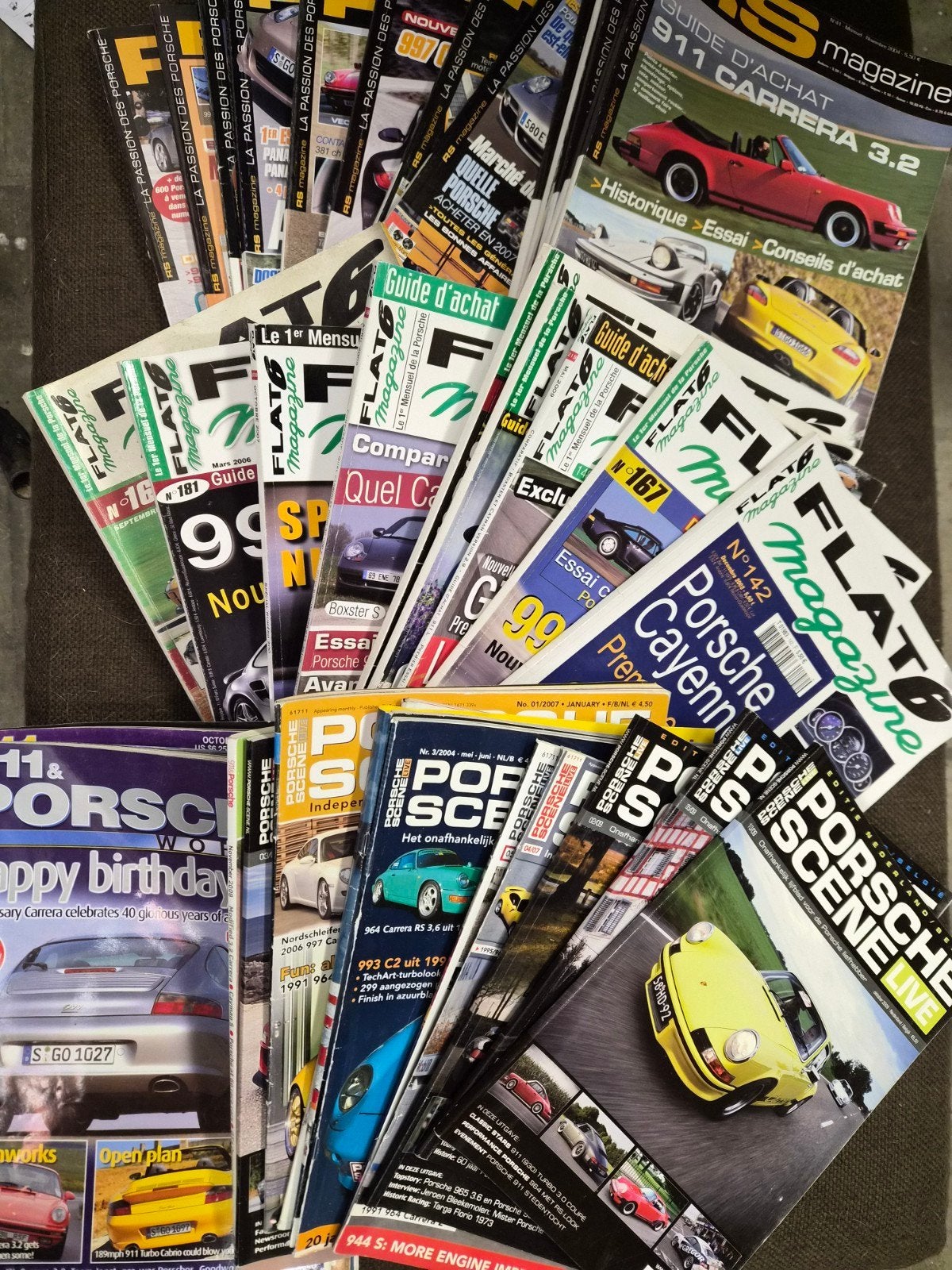 Magazines et magazines Porsche, Enlèvement, Porsche