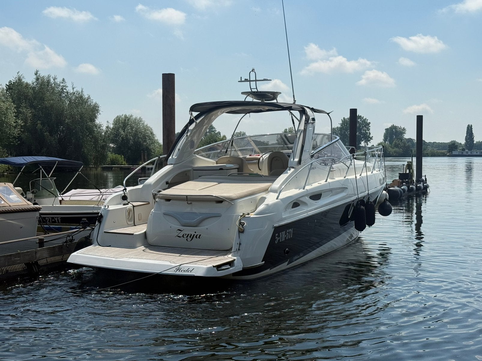 Cranchi Endurance 41 / volvo penta D6 350 /airco/generator, Watersport en Boten, Motorboten en Motorjachten, Ophalen, Overige merken