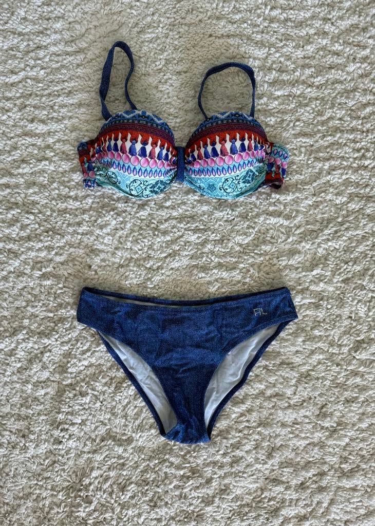 Bikiniset, Kleding | Dames, Badmode en Zwemkleding, Ophalen of Verzenden, Nieuw, Blauw, Bikini