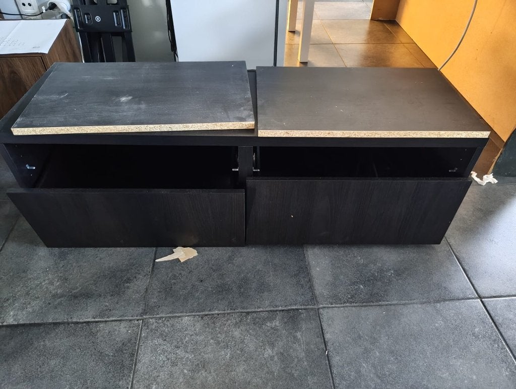 Ikea Besta tv kast, Ophalen, Overige materialen, Minder dan 50 cm, Gebruikt