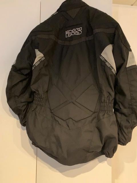 Zwart motorpak (broek + jas) IXS, Motoren, Ophalen, Ixs, Tweedehands, Heren