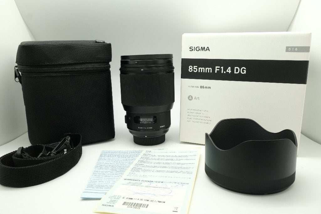 Sigma AF DG ART 85mm F1.4 85/1.4 Reflex FF FX Nikon, 85 mm, Sigma, Enlèvement ou Envoi, Téléobjectif