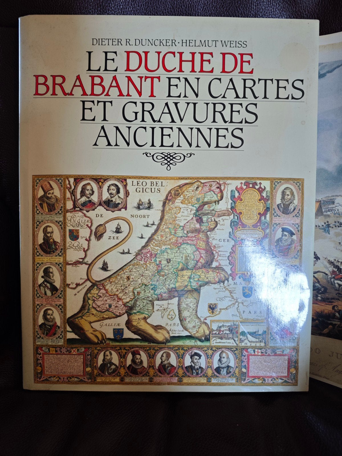 Le duché de Brabant en cartes et gravures anciennes, Boeken, Ophalen of Verzenden