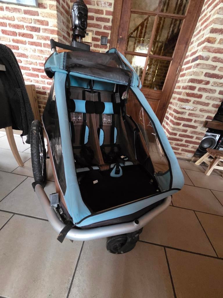 croozer kids for 2, Fietsen en Brommers, Ophalen, Vering