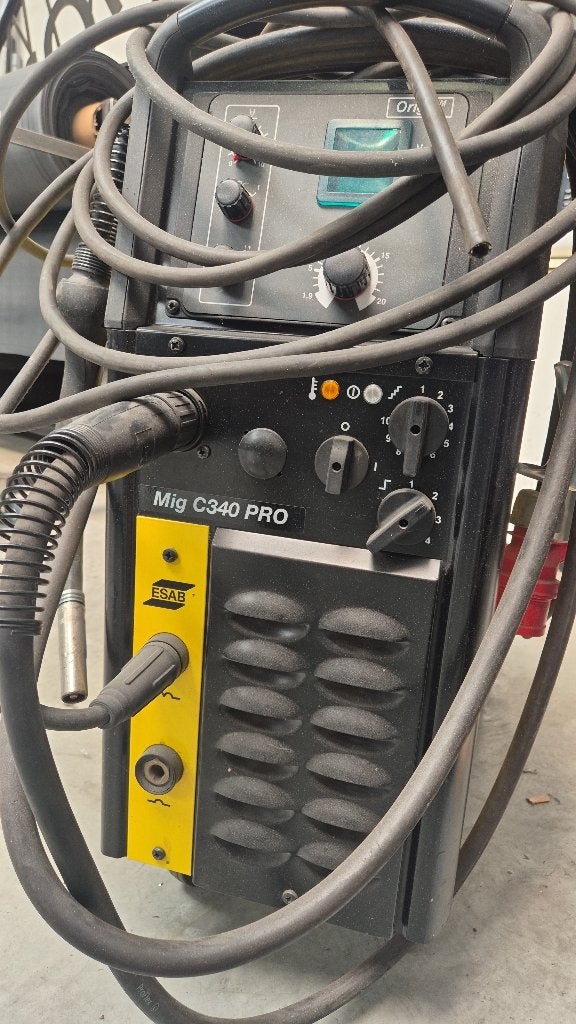 ESAB MIG C340 PRO, Bricolage & Construction, Enlèvement, Comme neuf, 250 ampères, Autres types
