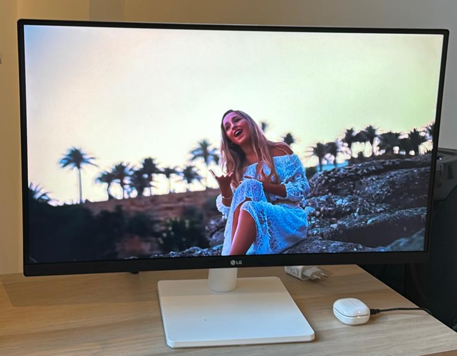 LG UltraFine 27US500 Monitor -27 inch 4K UHD - 3 Maanden Oud, HDMI, IPS, 60 Hz of minder, Ophalen