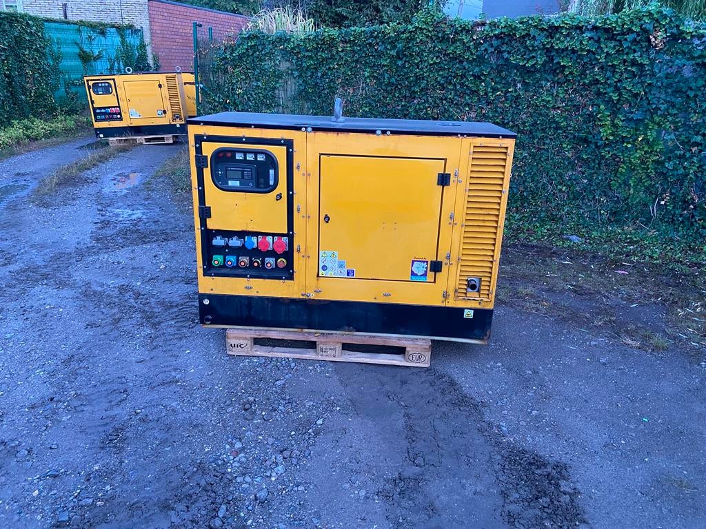 Diesel generator – Europower EPS303TDE – 30 kVA, Doe-het-zelf en Bouw, Ophalen, Gebruikt, Dieselolie, Geluidgedempt