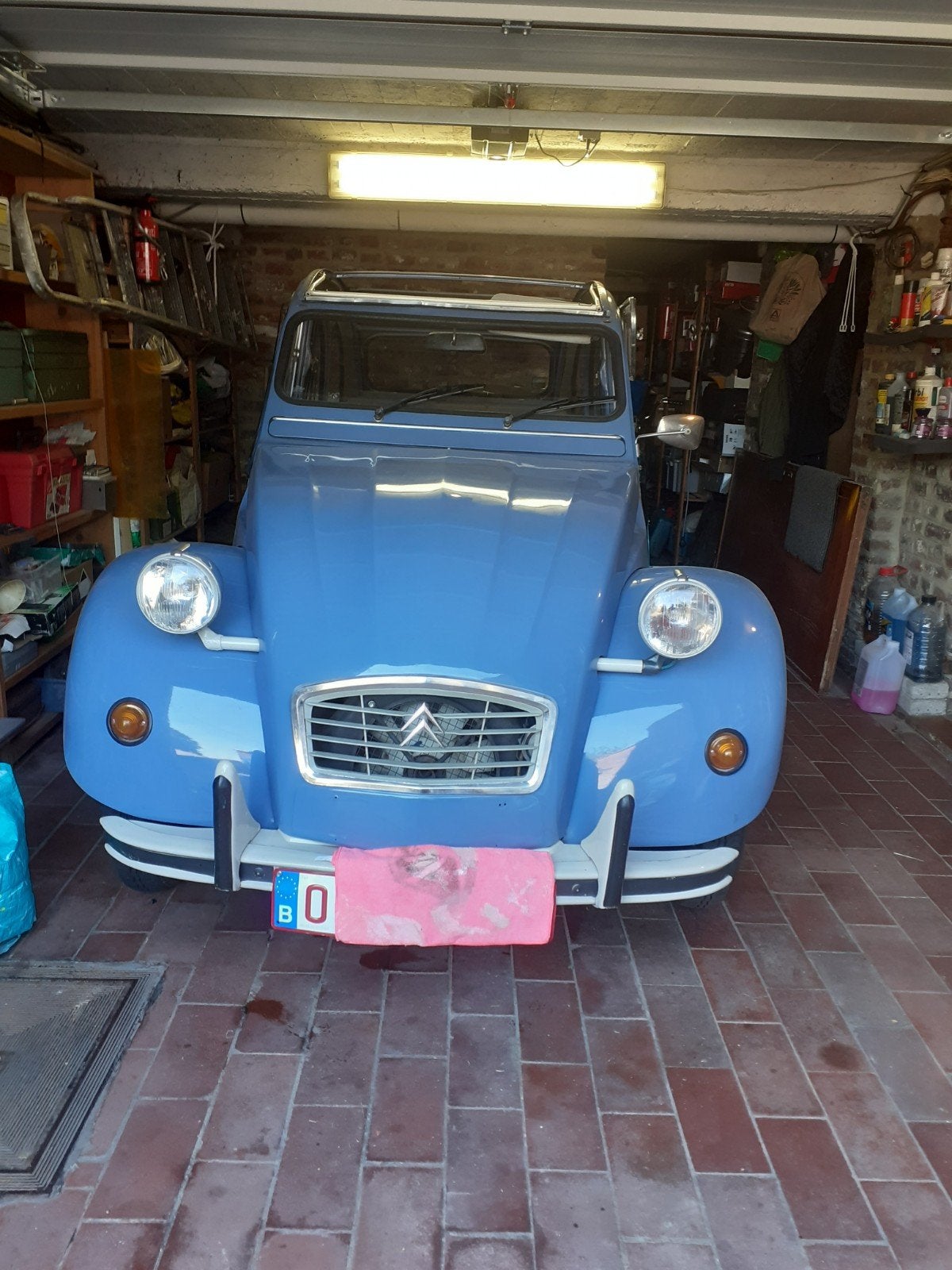 Citroën 2CV, Achat, 600 cm³, Bleu, Particulier