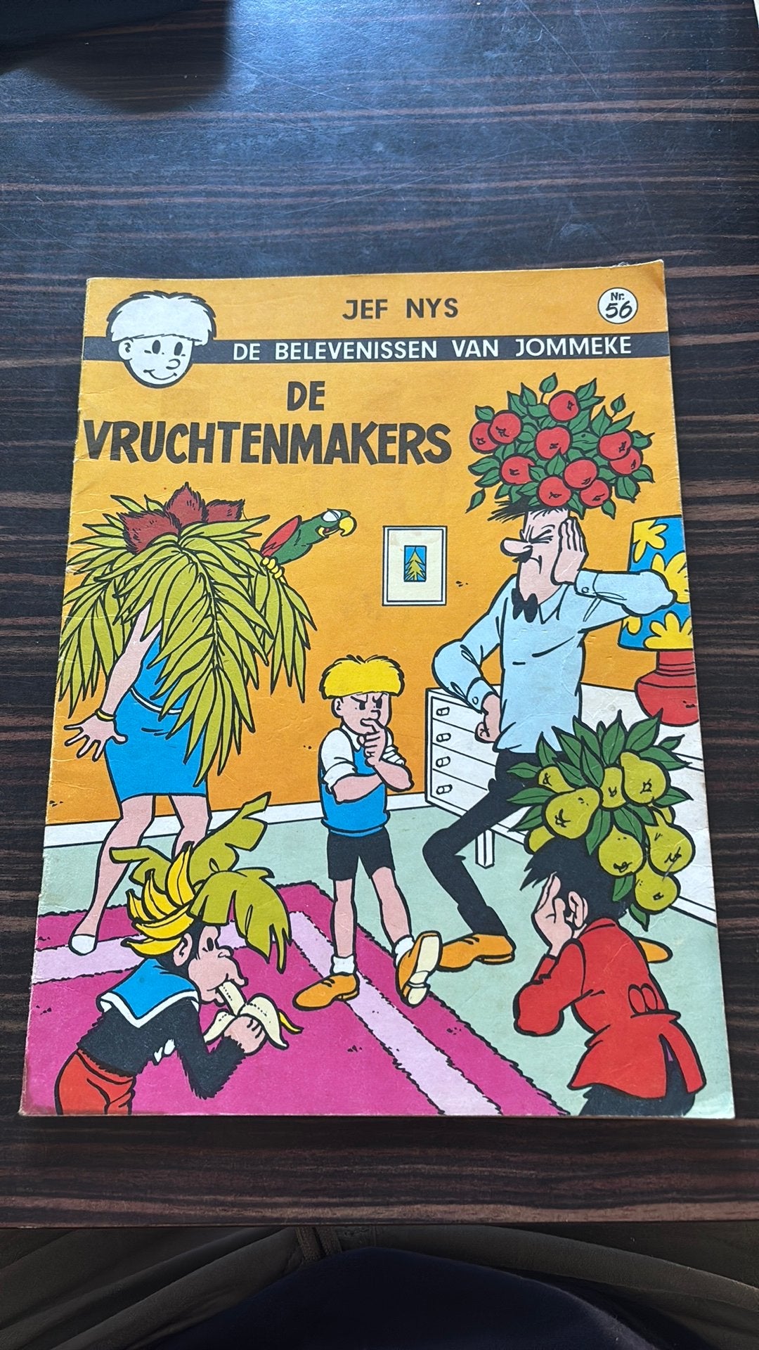 De vruchtenmakers, Une BD, Enlèvement, Comme neuf
