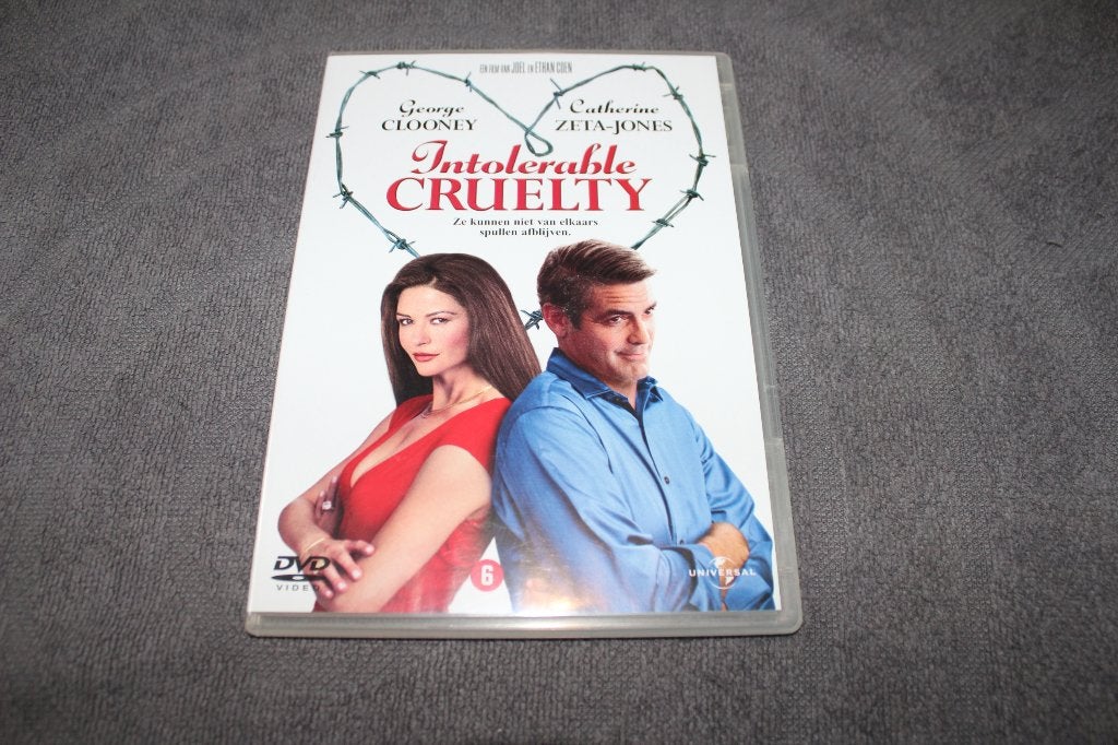 DVD Intolerable Cruelty, CD & DVD, DVD | Comédie, À partir de 6 ans, Enlèvement ou Envoi, Utilisé, Comédie romantique