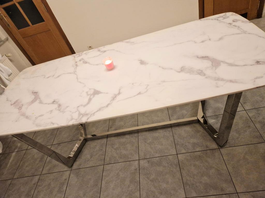Table pour salle à manger, Maison & Meubles, Enlèvement, Comme neuf