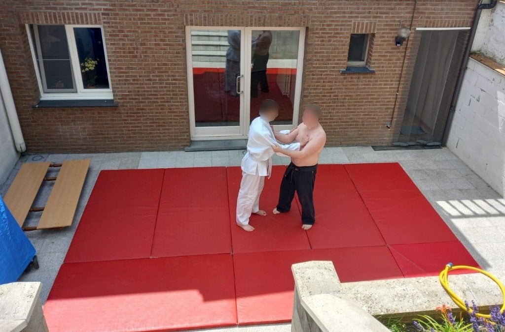 Judo matten, echte tatami, Sport en Fitness, Vechtsporten en Zelfverdediging, Ophalen, Gebruikt, Judo, Vechtsportmaterialen