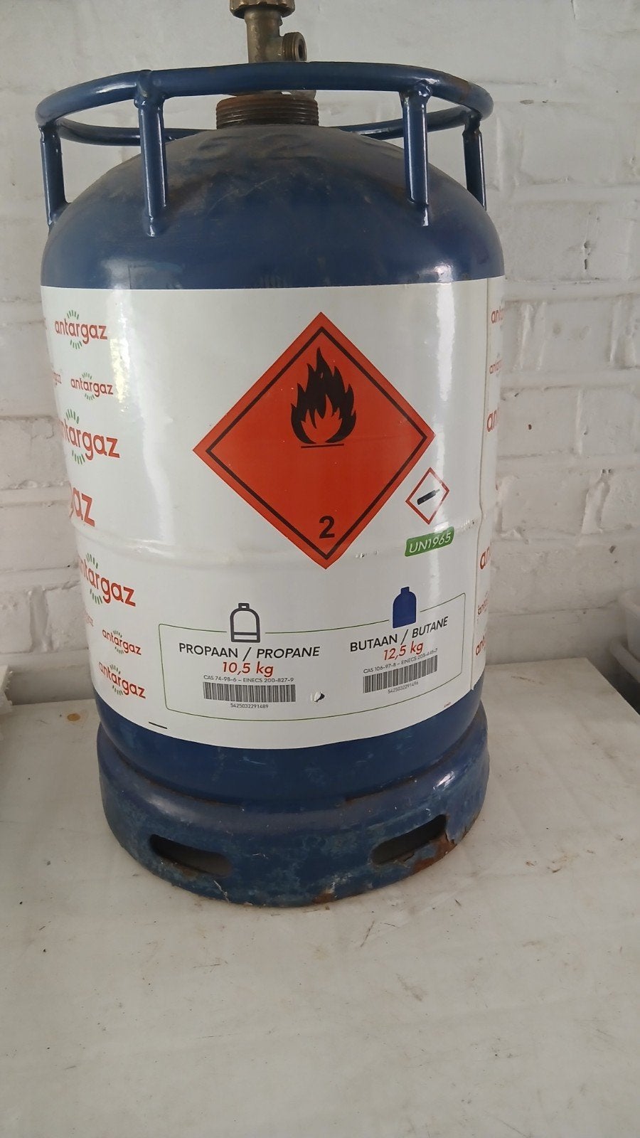Butaan gas, vol., Doe-het-zelf en Bouw, Ophalen