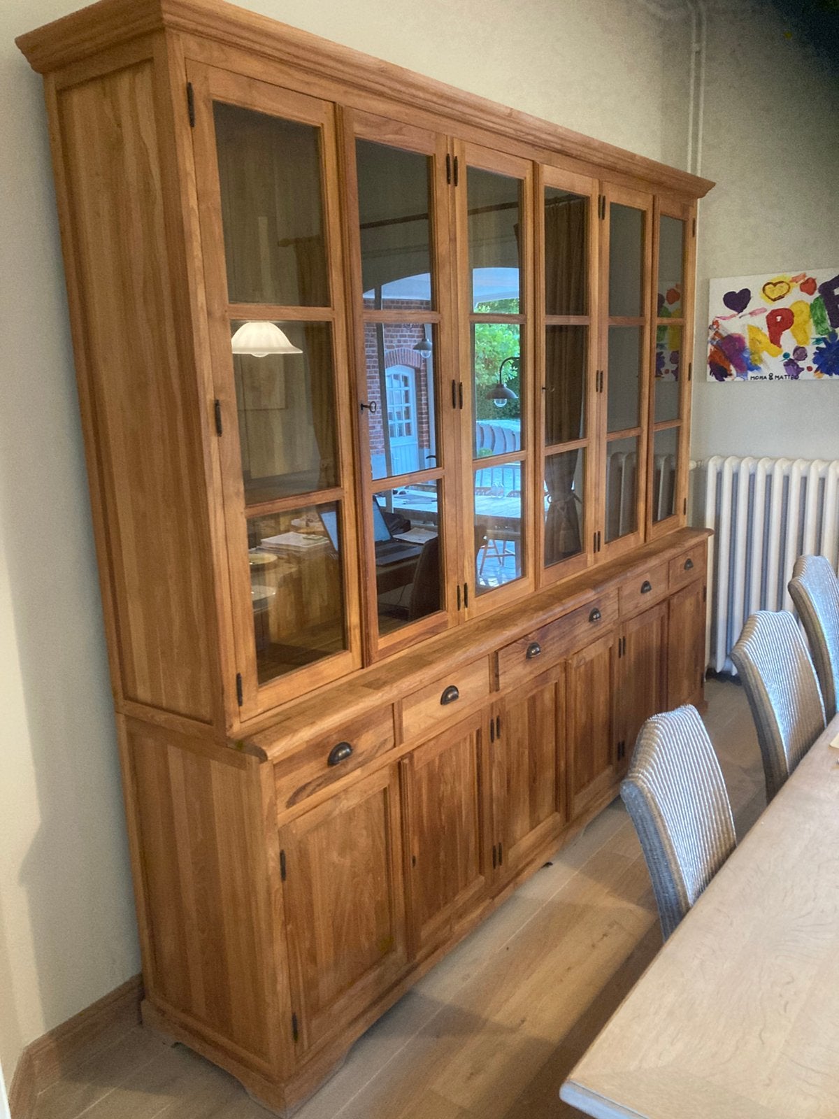 Mooie teaken kast, Huis en Inrichting, Ophalen, Zo goed als nieuw