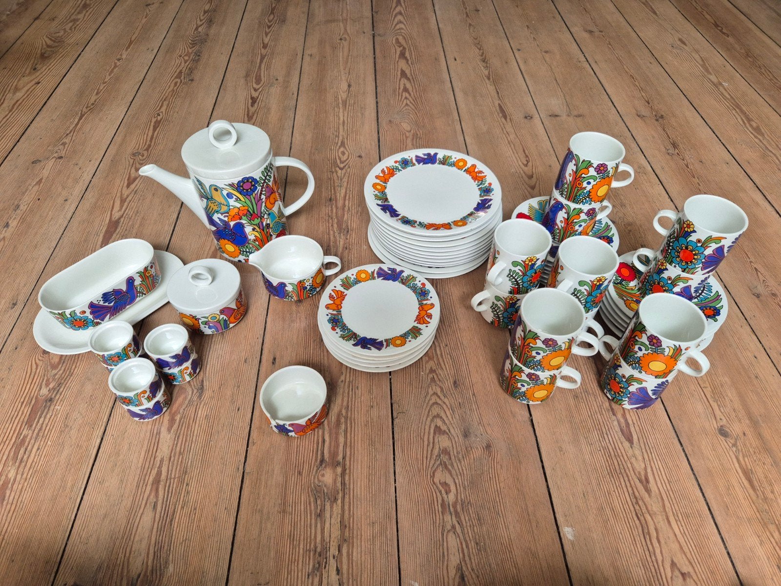 Villeroy & Boch koffieservies 12 personen Acapulco, Antiek en Kunst, Ophalen