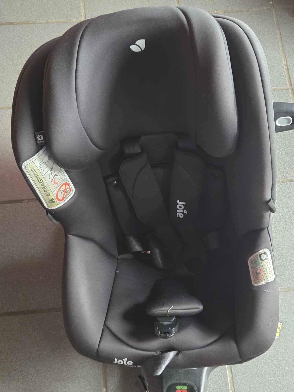 Joie i 360, Ophalen, Isofix