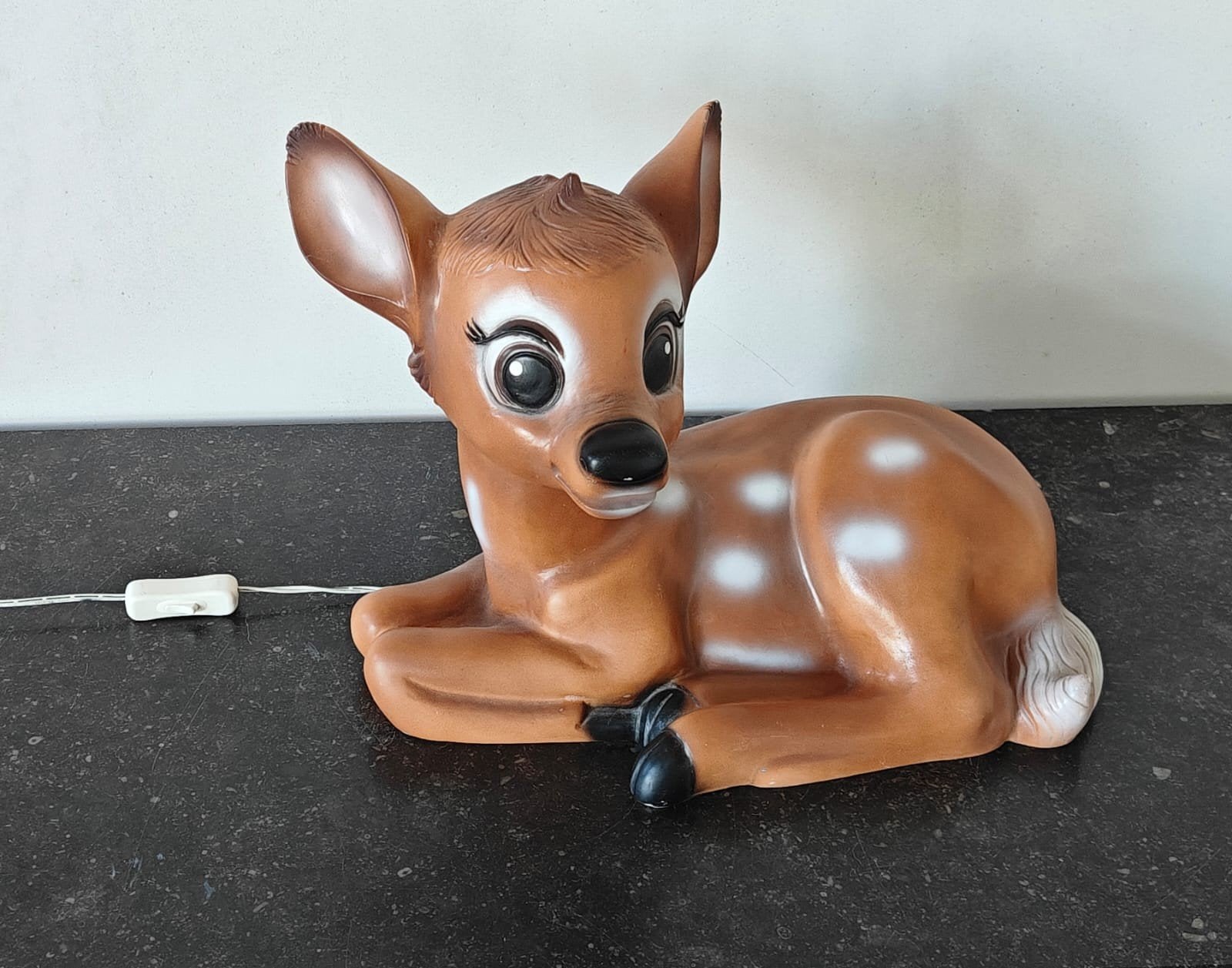 Heico hertjeslamp - Bruin/Liggend – Kinderkamer, Ophalen, Bruin, Zo goed als nieuw, Lamp