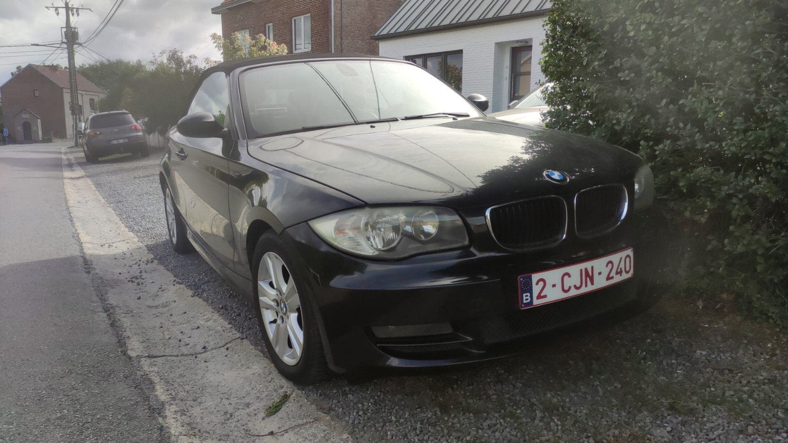 bmw 118i cabriolet de 2008 avec 222.000km, Auto's, 1 Reeks, Cabriolet, Particulier, Euro 4