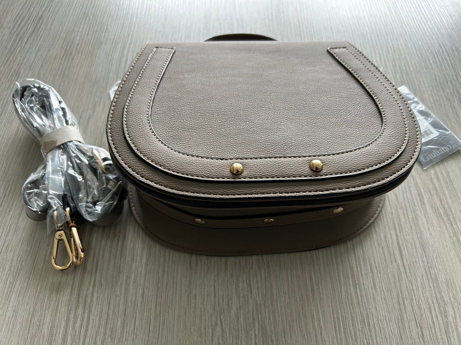 Sac à main, sac avec bandoulière, neuf, Enlèvement ou Envoi, Neuf, Beige, Sac à main