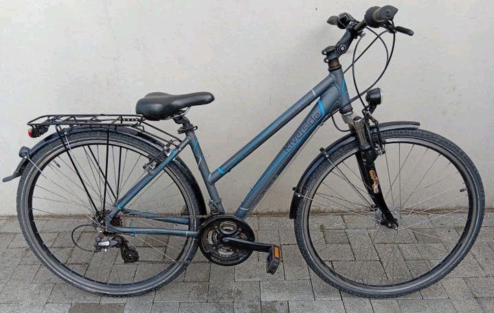 Meisjesfiets alu Riverside 28inch 21speed maat44 NWP 379€ 🚴, Fietsen en Brommers, Gebruikt, Velgrem, Oxford Sparta Batavus Norta gazelle Granville Sparta cube trek
