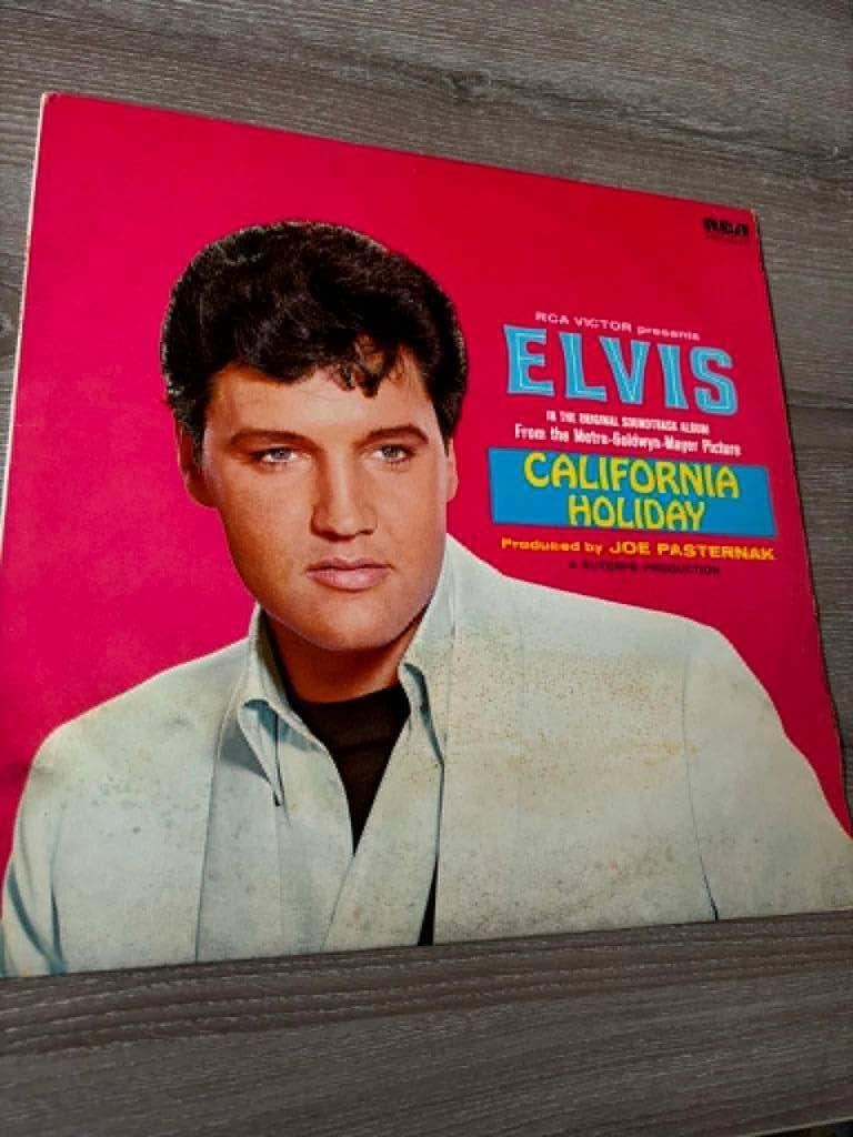 Elvis lp, California holliday, Engelse persing, green label,, Gebruikt, Ophalen of Verzenden, Rock-'n-Roll, 12 inch