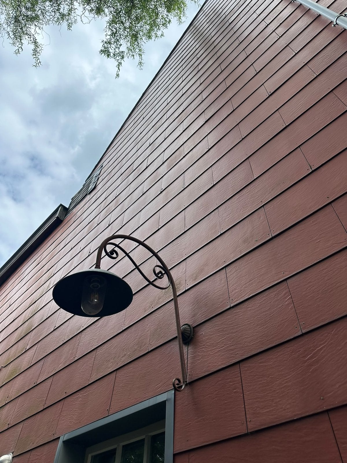 Leuke landelijke wandlamp buiten, Enlèvement, Comme neuf