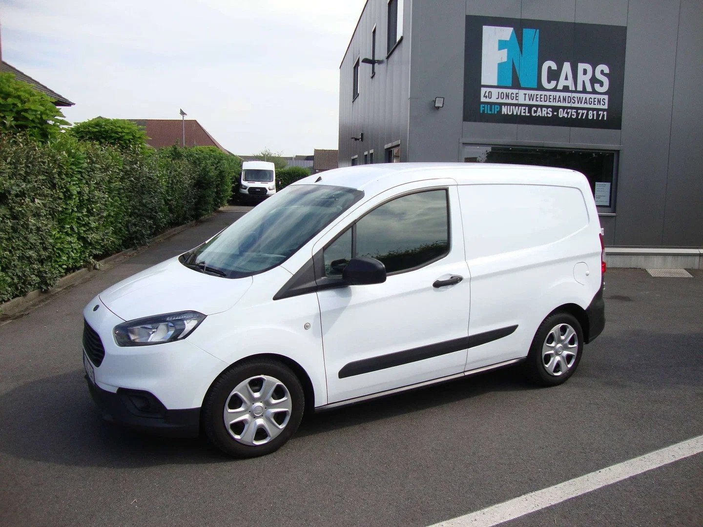 Ford Transit Courier 1.5tdci, airco, camera, 2023, 31.000km,, Achat, Euro 6, Entreprise, 2 places