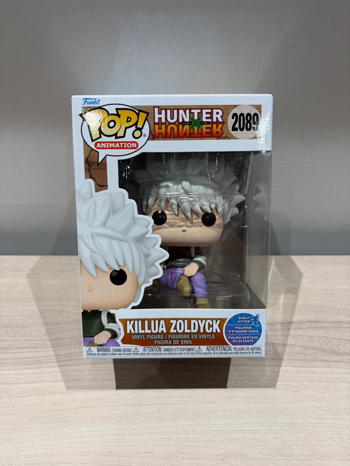 Killua Zoldyck 2089 Funko Pop! Hunter x Hunter Shelf Sitter, Enlèvement ou Envoi, Comme neuf