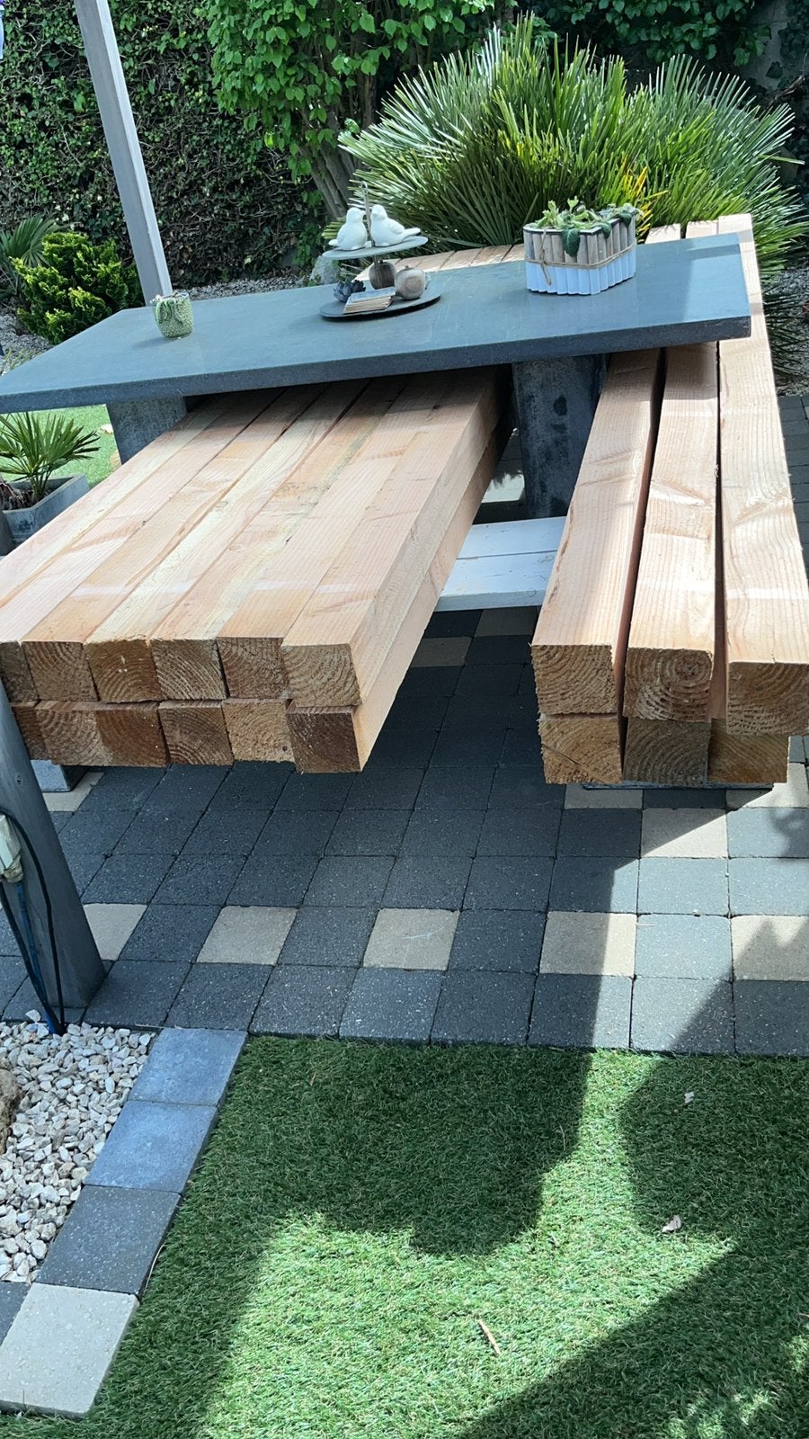 Hard hout douglas balken 10X10X300, Ophalen, Minder dan 25 mm, Overige typen, Nieuw