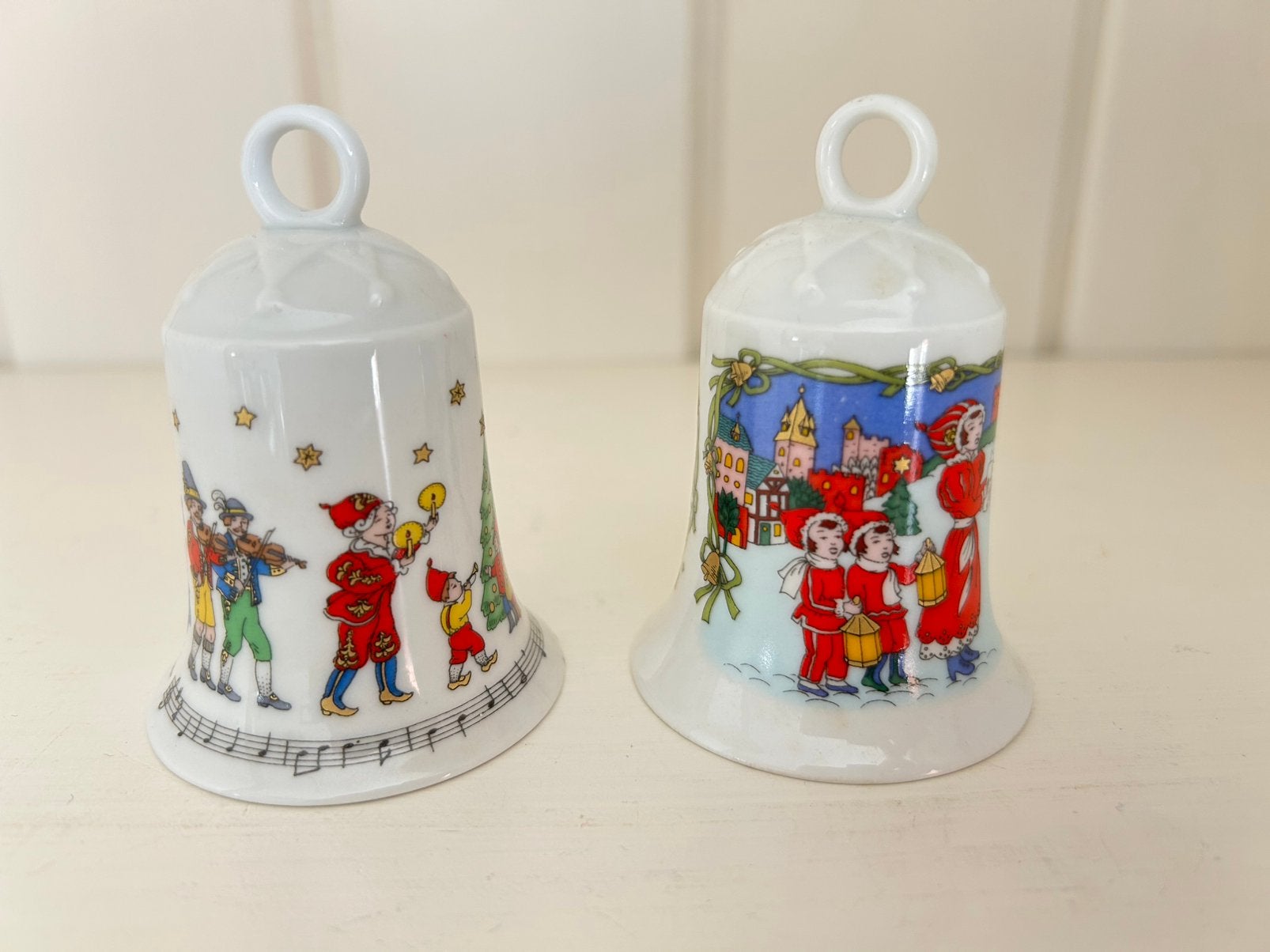 2 kerstklokjes Hutschenreuther 1996/1997, Enlèvement ou Envoi, Comme neuf