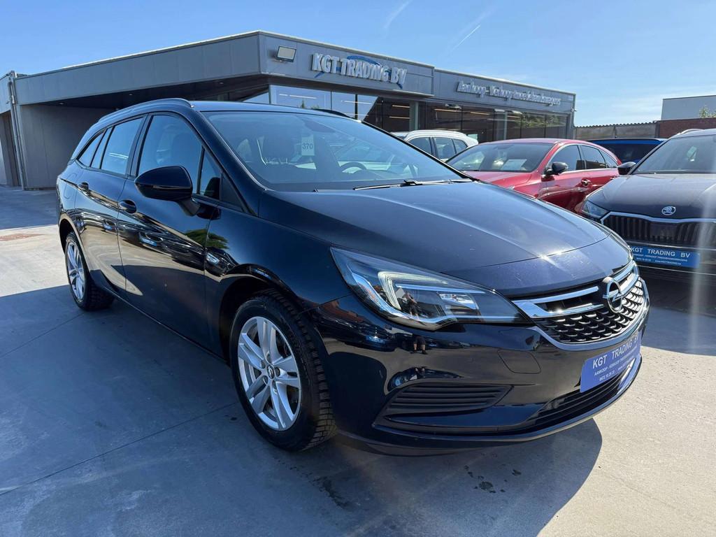 Opel Astra 1.0i 105PK TOURER NAVIGATIE CARPLAY PDC BLUETOOTH, 997 cc, Blauw, 107 g/km, Bedrijf