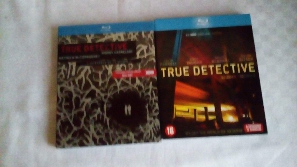True detectives seizoen 1-2 Blu-ray, Thrillers et Policier, Néerlandais, Série, Enlèvement ou Envoi
