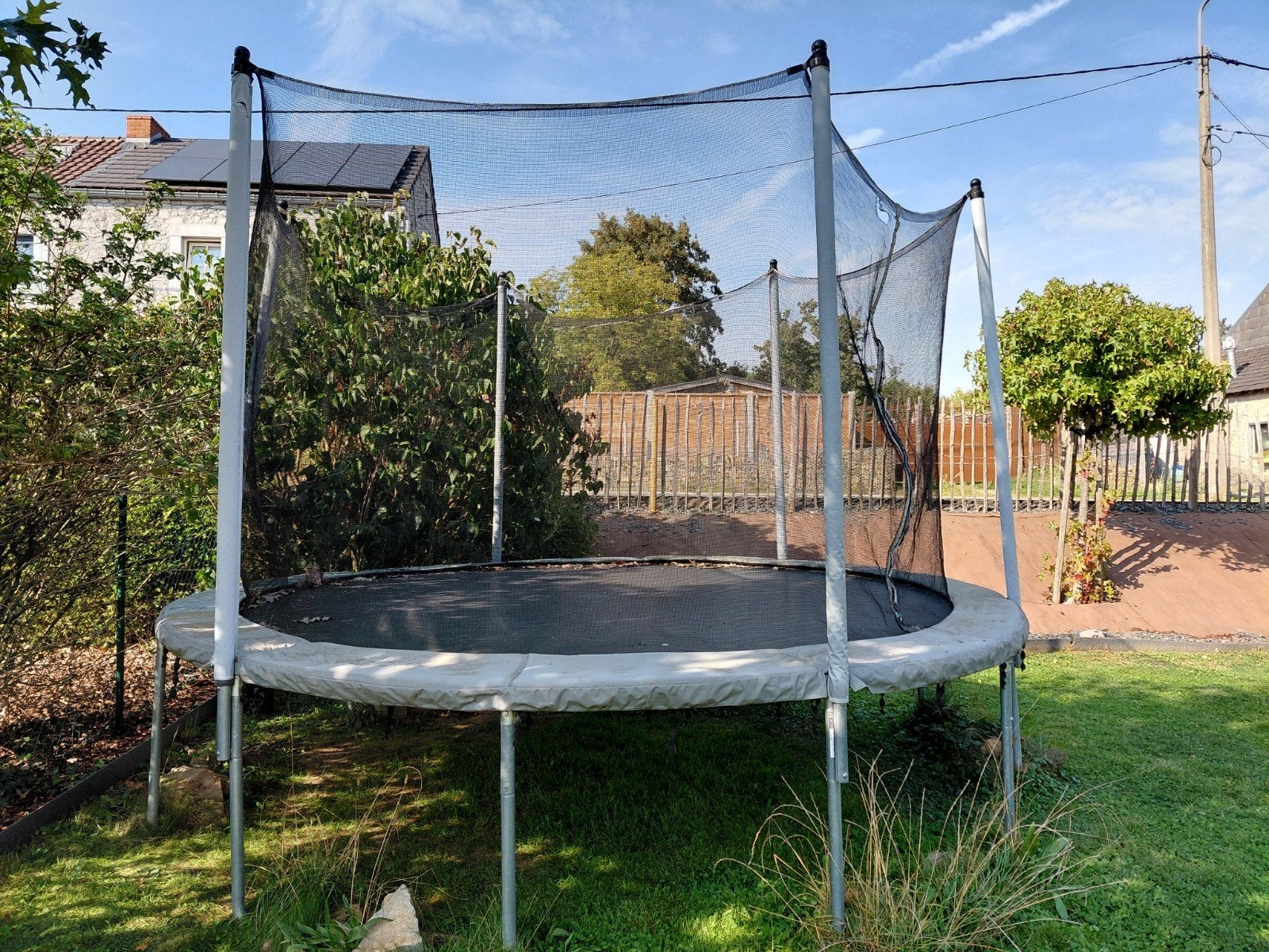 Trampoline Décathlon, Ophalen