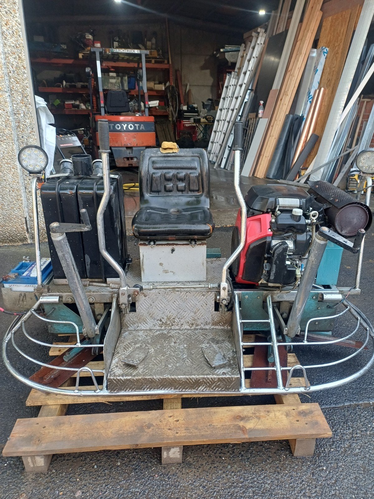 Dubbele poliermachine bt 90 overlapper, Enlèvement